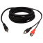 Кабель 3.5 Jack (M) - 2x RCA (M), 3м, Rexant 17-4204