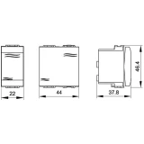 Выключатель DKC Brava 76022B