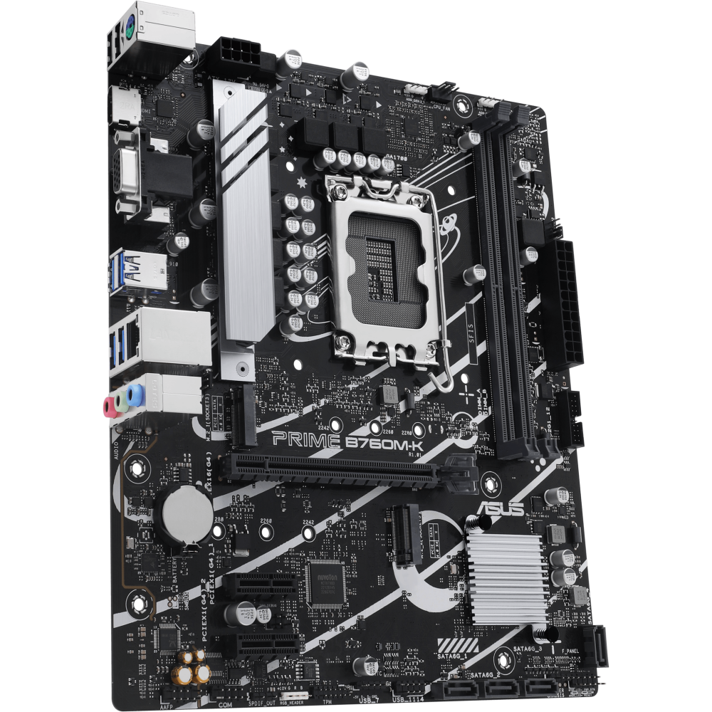 ..... Материнская плата ASUS PRIME B760M-K (0LD4) Б/У - фото 2