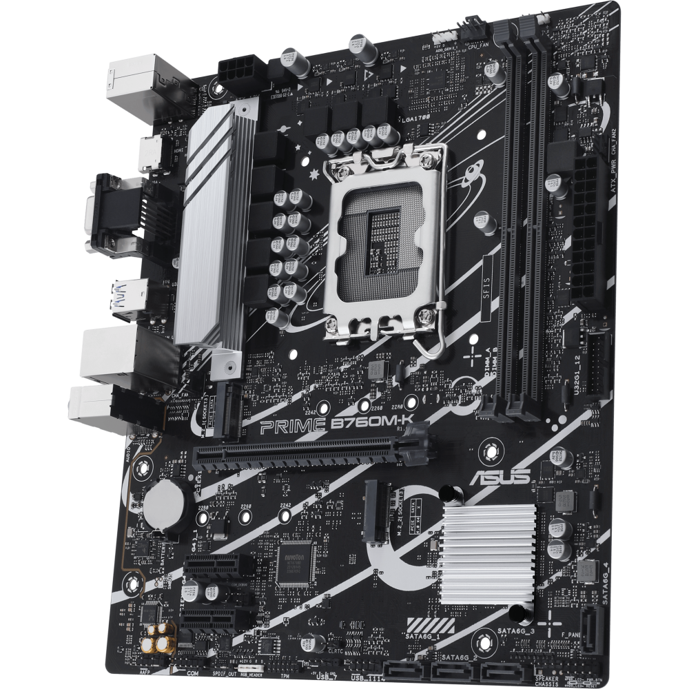 ..... Материнская плата ASUS PRIME B760M-K (0LD4) Б/У - фото 3