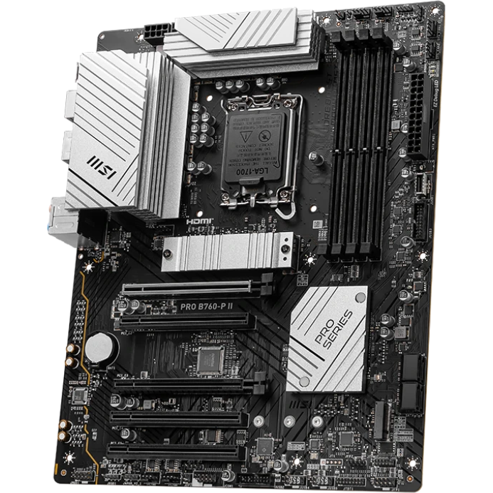 ..... Материнская плата MSI PRO B760-P II (2411) из ремонта - фото 2