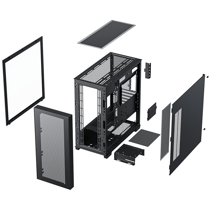 Корпус XASTRA A510M 4ARGB-UC Black - A510M-4FC12A-UC - фото 12