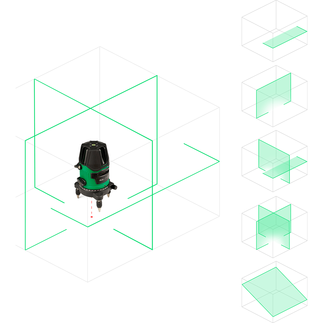 Нивелир RGK LP-64G - 775298 - фото 5