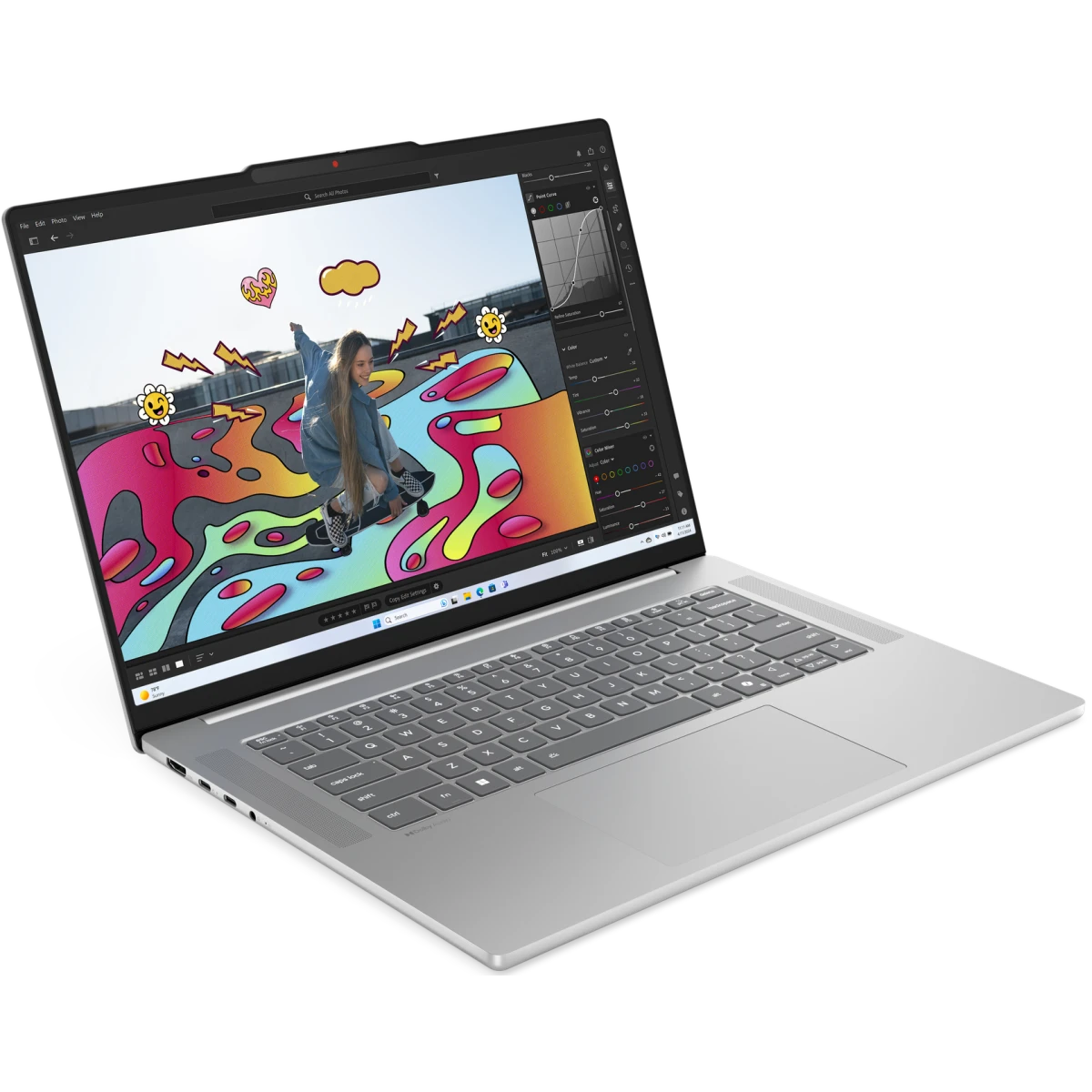 Ноутбук Lenovo IdeaPad Slim 5 15ARP10 Cloud Grey (83J3005WRK) - фото 2