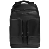 Рюкзак для ноутбука Piquadro Personalizable Laptop Backpack 15.6" Black (CA6797W136) (CA6797W136/N)