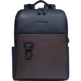 Рюкзак для ноутбука Piquadro Bike Laptop Backpack 15.6" Blue/Brown (CA4818AP) (CA4818AP/BLUTM)