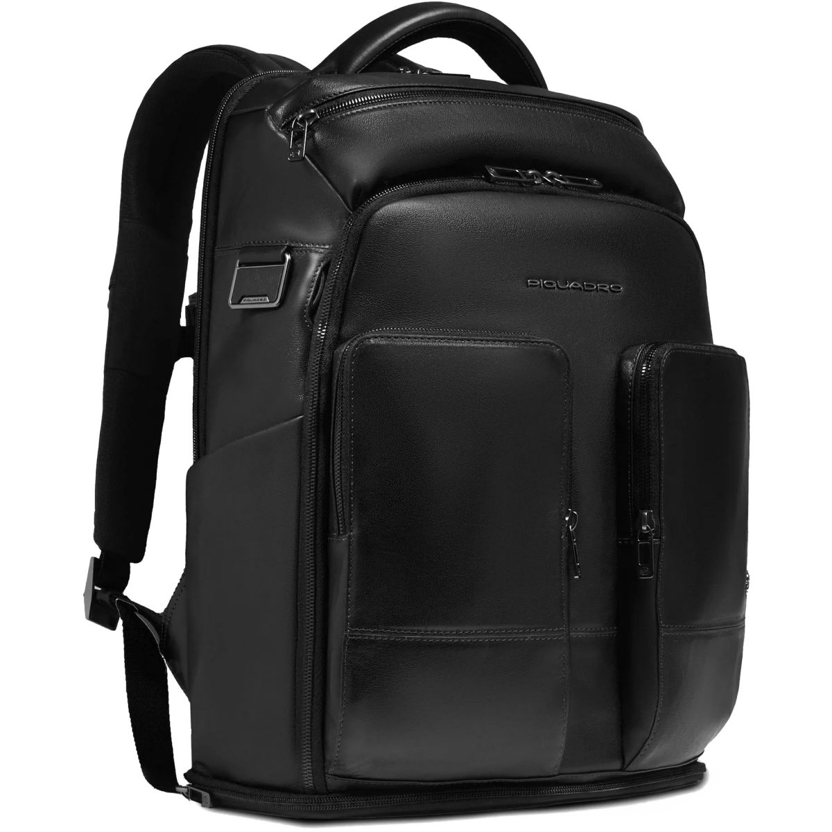 Рюкзак для ноутбука Piquadro Travel Laptop Backpack 15.6" Black (CA6798W136BM) - CA6798W136BM/N