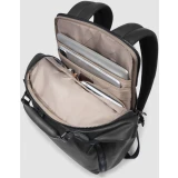 Рюкзак для ноутбука Piquadro Travel Laptop Backpack 15.6" Black (CA6645AP) (CA6645AP/N)