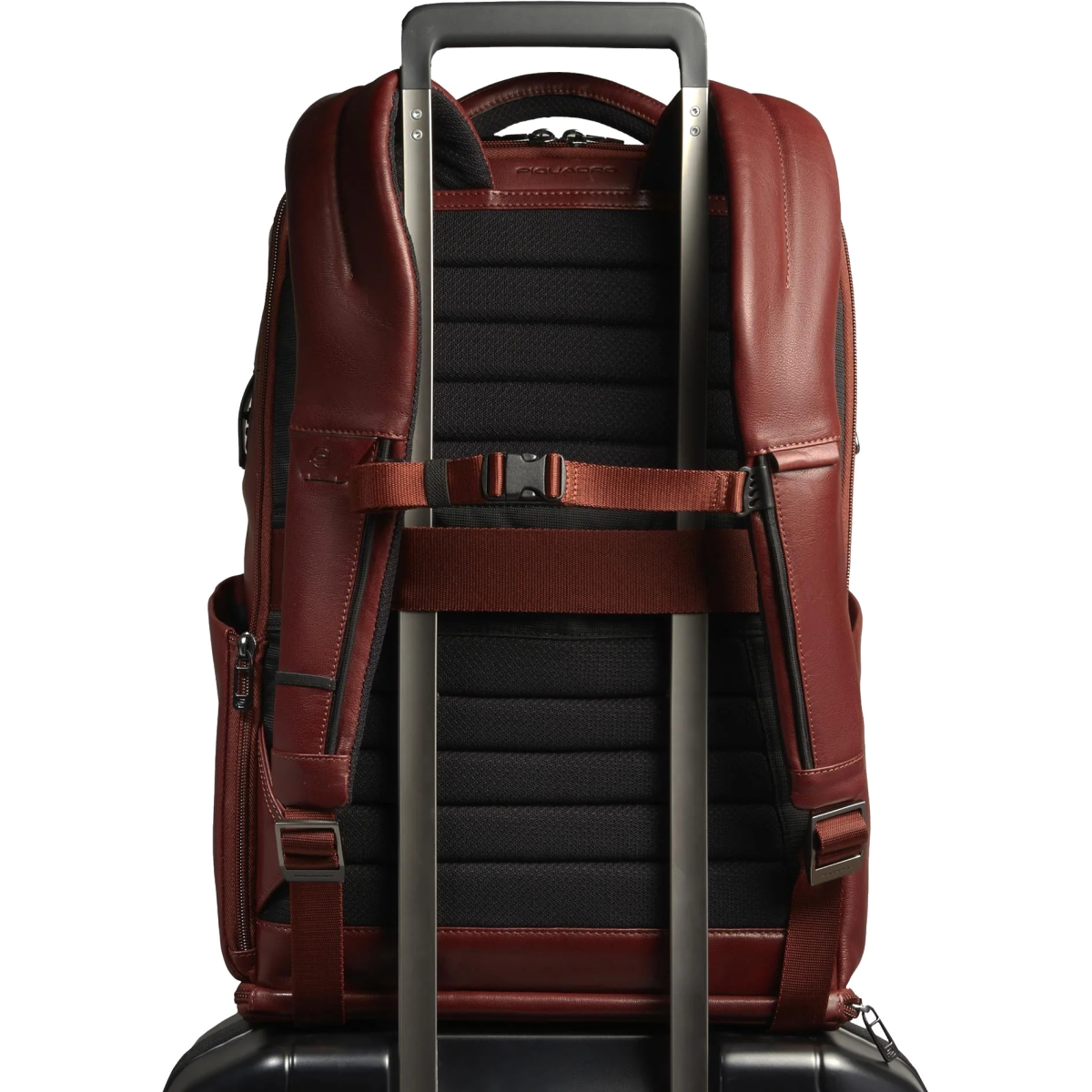 Рюкзак для ноутбука Piquadro Travel Laptop Backpack 15.6" Brown (CA6798W136BM) - CA6798W136BM/M - фото 6