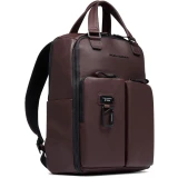 Рюкзак для ноутбука Piquadro Two-handle Travel Laptop Backpack 15.6" Dark Brown (CA6786AP) (CA6786AP/TM)