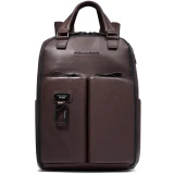 Рюкзак для ноутбука Piquadro Two-handle Travel Laptop Backpack 15.6" Dark Brown (CA6786AP) (CA6786AP/TM)