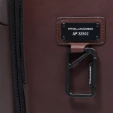 Рюкзак для ноутбука Piquadro Two-handle Travel Laptop Backpack 15.6" Dark Brown (CA6786AP) (CA6786AP/TM)