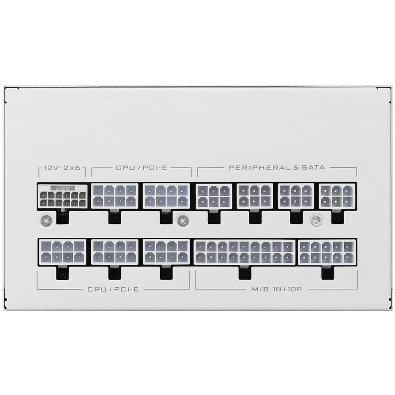 Блок питания 1200W Lian Li SX1200P White - G9P.SX1200P.W000.RU - фото 4