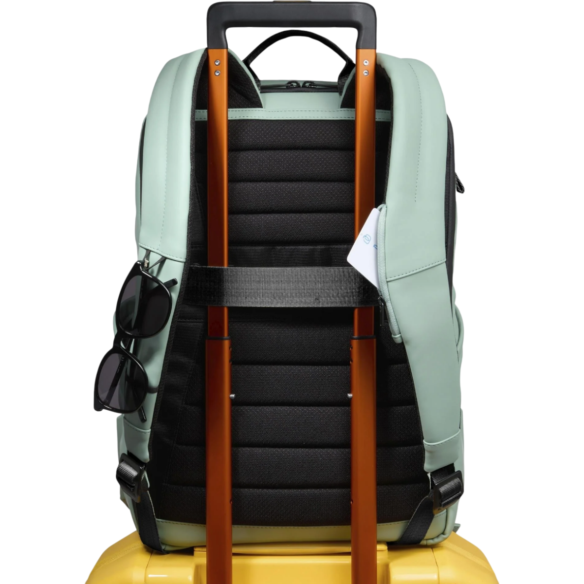 Рюкзак для ноутбука Piquadro Water Resistant Laptop 14" Backpack Octanium (CA6464C2OW) - CA6464C2OW/OT - фото 7