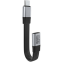 Кабель удлинительный USB Type-C - USB Type-C (F), 0.2м, VCOM CU583-0.2