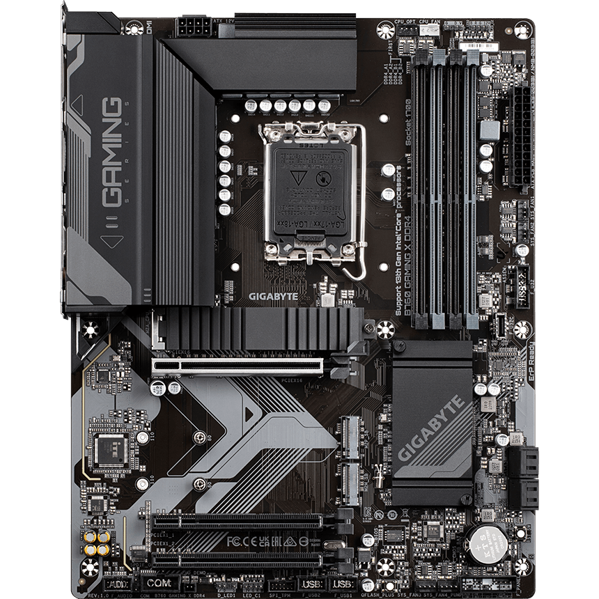 ..... Материнская плата Gigabyte B760 GAMING X DDR4 (0508) Б/У