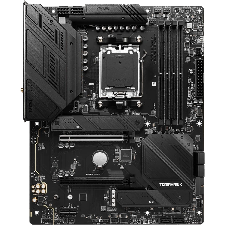 ..... Материнская плата MSI MAG B650 TOMAHAWK WIFI (8858) из ремонта