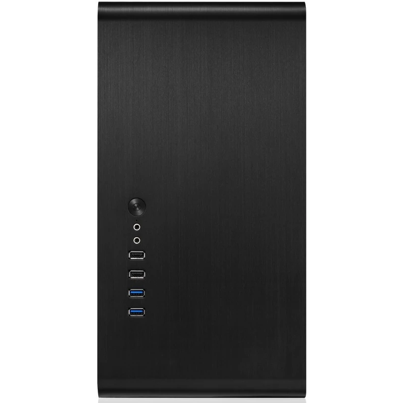 ..... Корпус Jonsbo UMX3W Black Б/У, царапины, потёртости, сколы. Без упаковки - фото 3