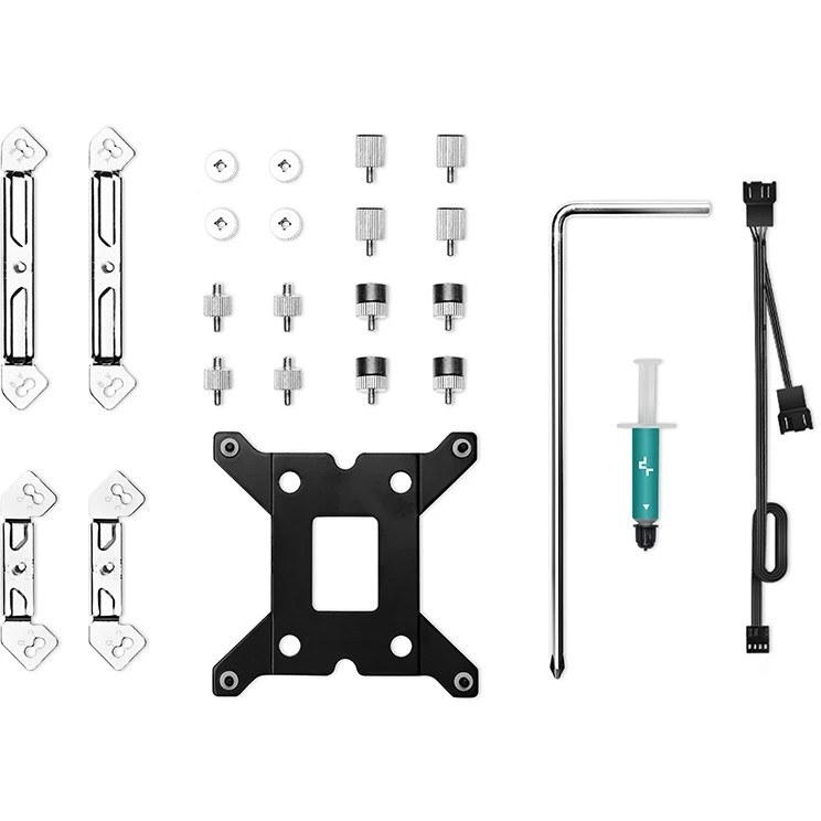 ..... Кулер DeepCool AK620 Б/У погнуты тепловые трубки и искривлено основание - R-AK620-BKNNMT-G - фото 5