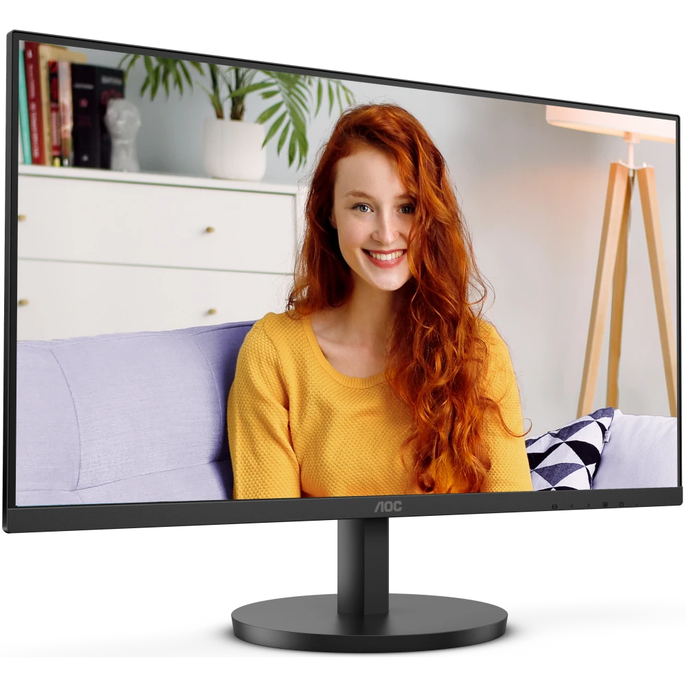 ..... Монитор AOC 27" U27B3A (0132) Б/У разбита матрица - фото 2