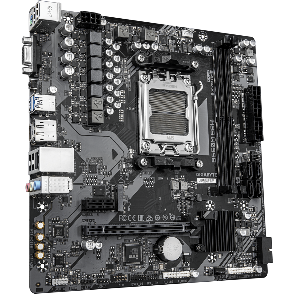 Материнская плата Gigabyte B650M S2H (rev. 1.4) - фото 2