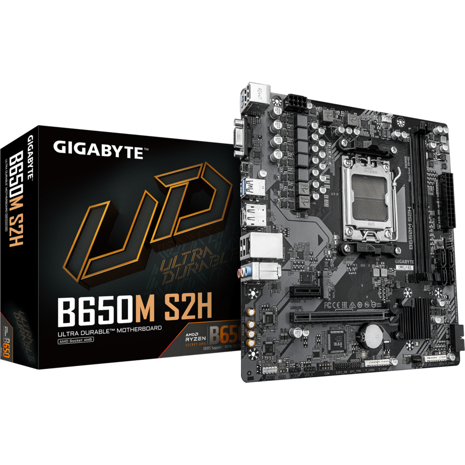 Материнская плата Gigabyte B650M S2H (rev. 1.4) - фото 4