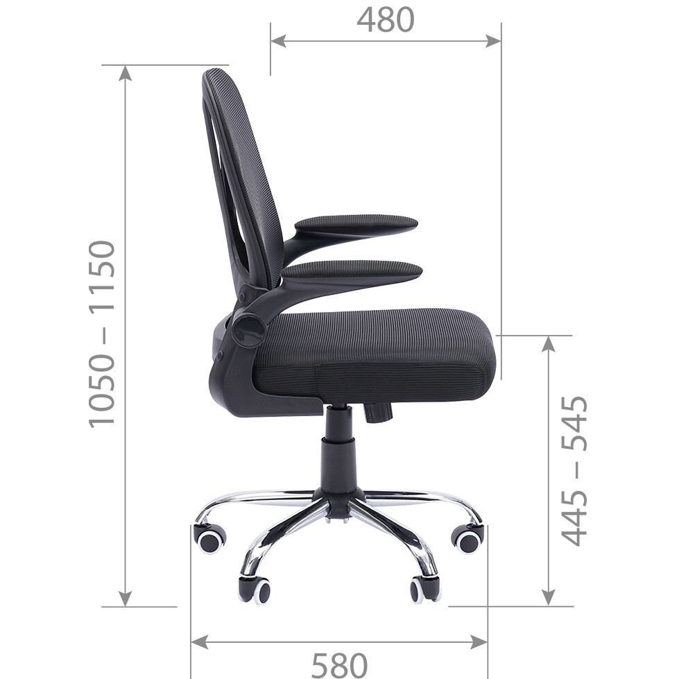 Офисное кресло Chairman CH650 Black - 00-07162908 - фото 5