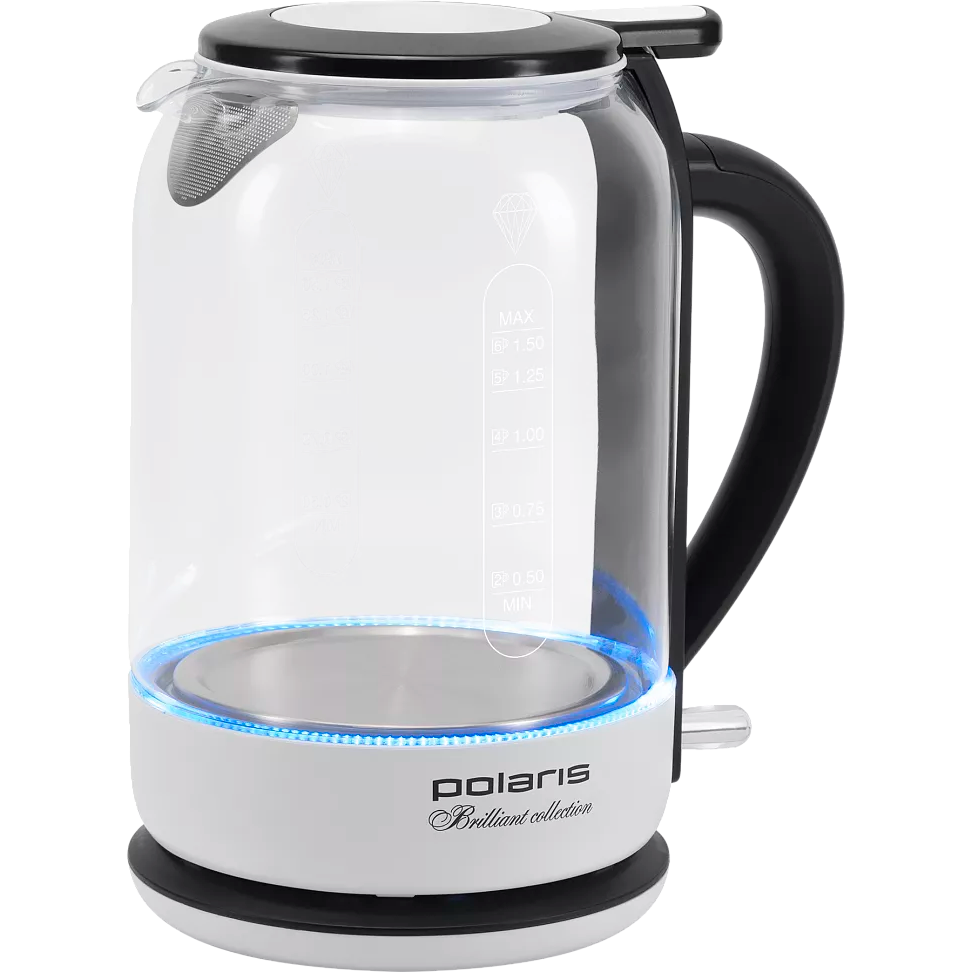 Чайник Polaris PWK1753CGL White/Black - PWK 1753CGL - фото 2