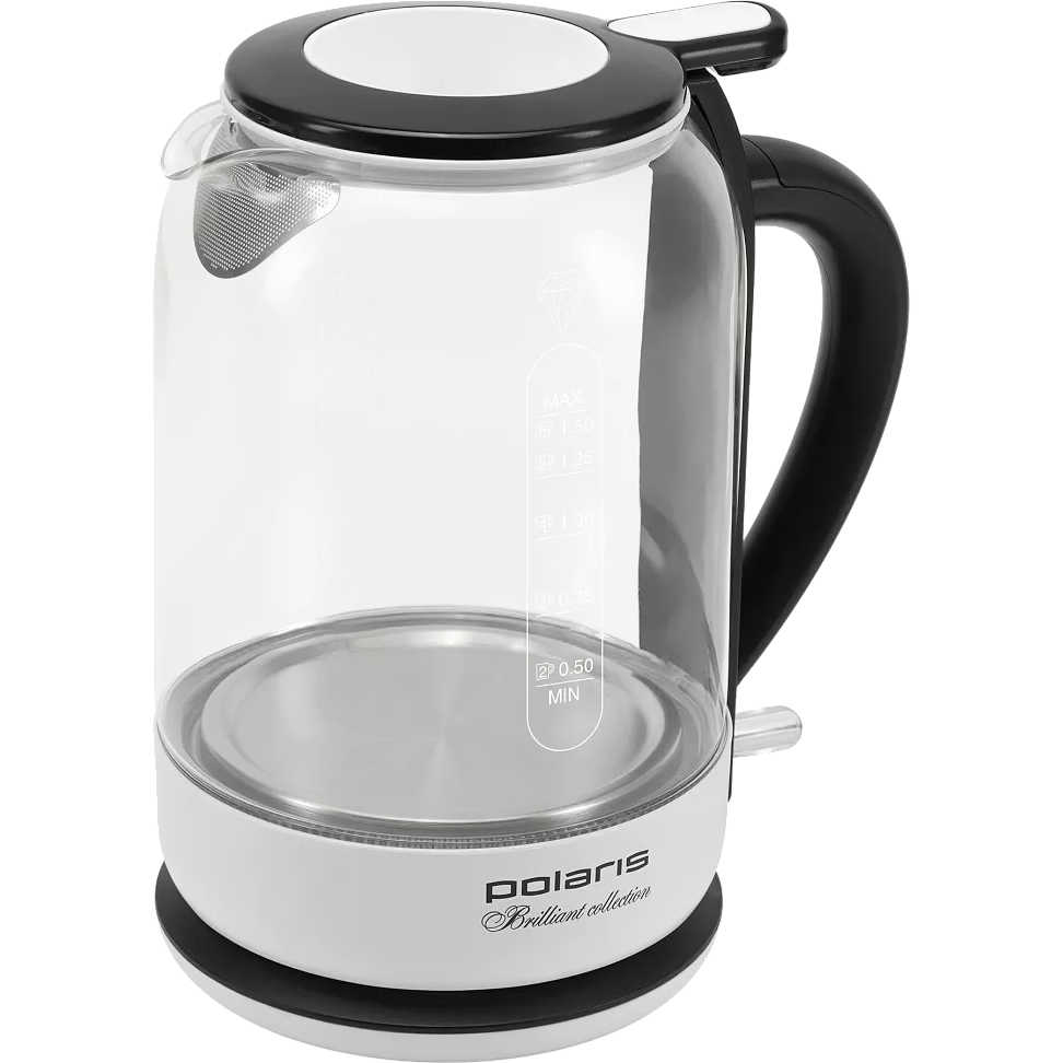 Чайник Polaris PWK1753CGL White/Black - PWK 1753CGL - фото 3