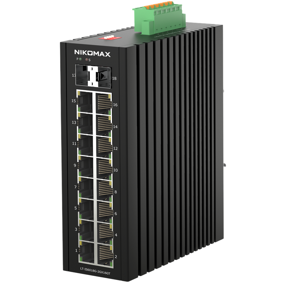 Коммутатор (свитч) NIKOMAX GL-SW-G016-2G-I