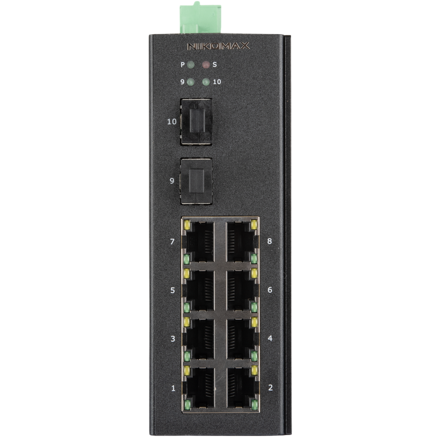 Коммутатор (свитч) NIKOMAX GL-SW-G006-08PSG-I - фото 2