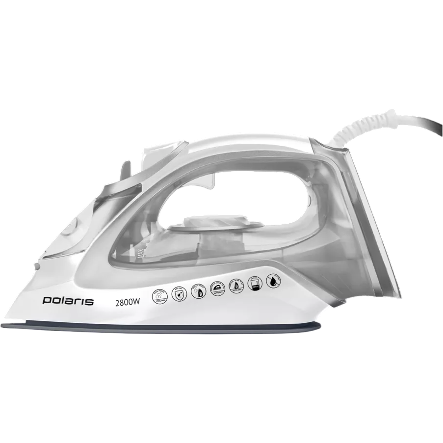 Утюг Polaris PIR2821AK White/Silver - PIR 2821AK - фото 2
