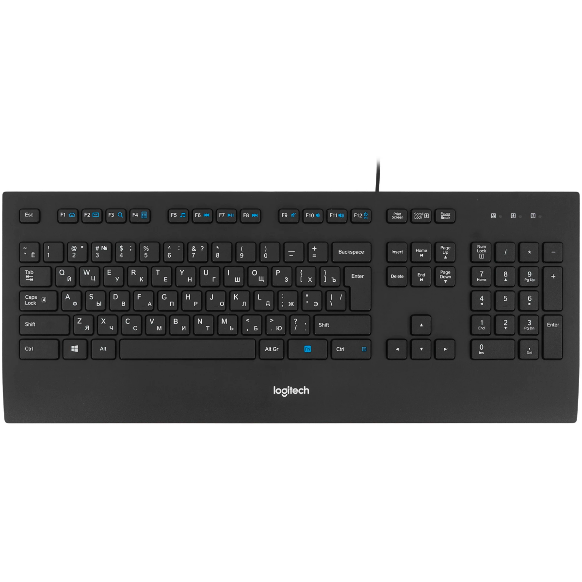 Клавиатура Logitech K280e Black (920-005215)