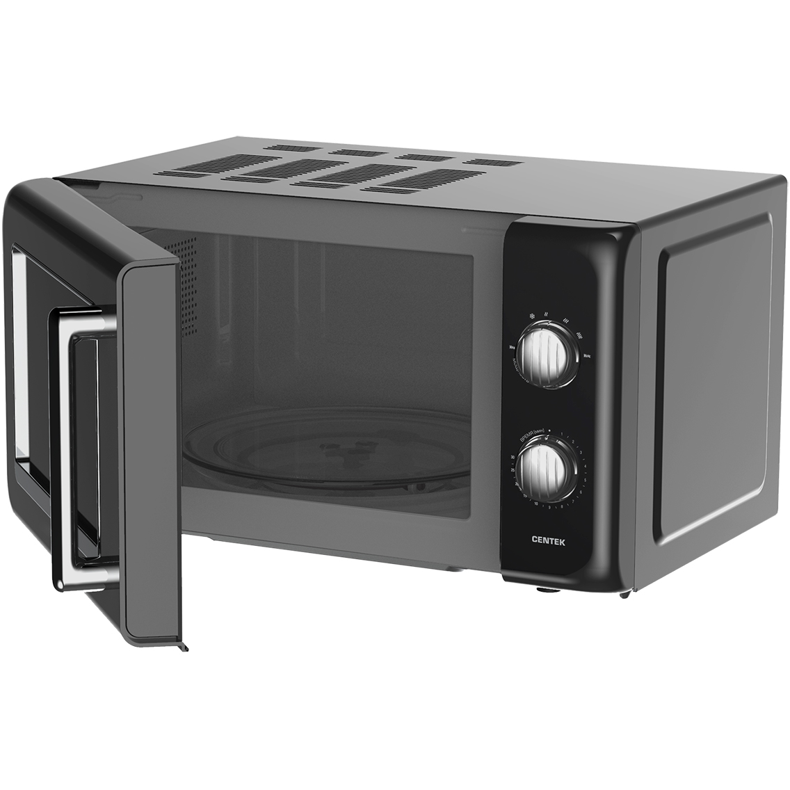 Микроволновая печь CENTEK CT-1553 Black - фото 2
