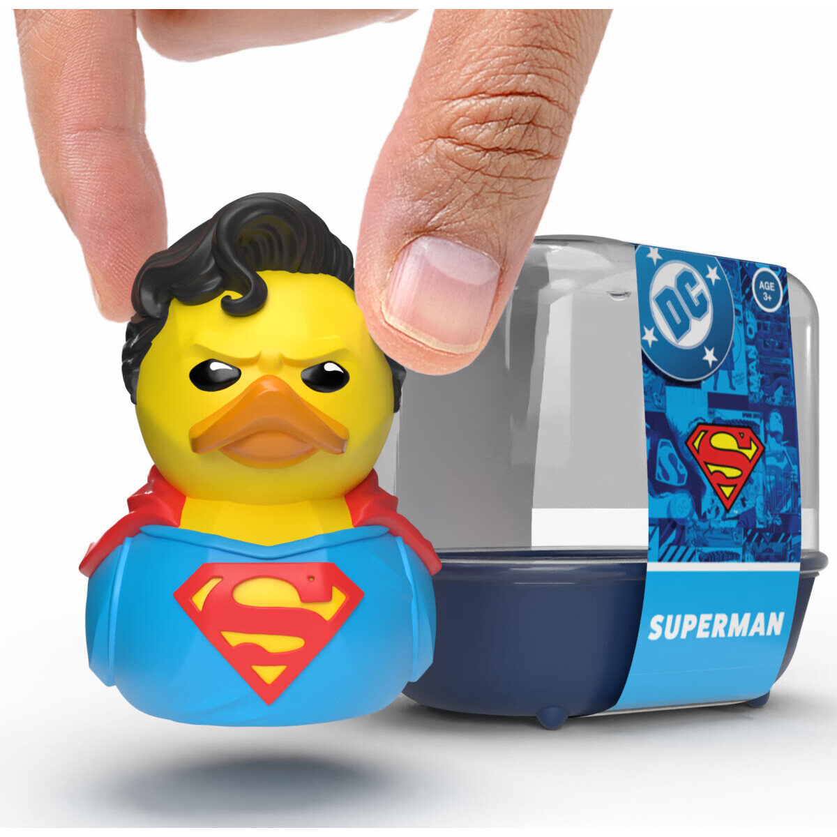 Фигурка-утка Numskull TUBBZ DC Comics: Superman (Mini Edition) - NS5467 - фото 5
