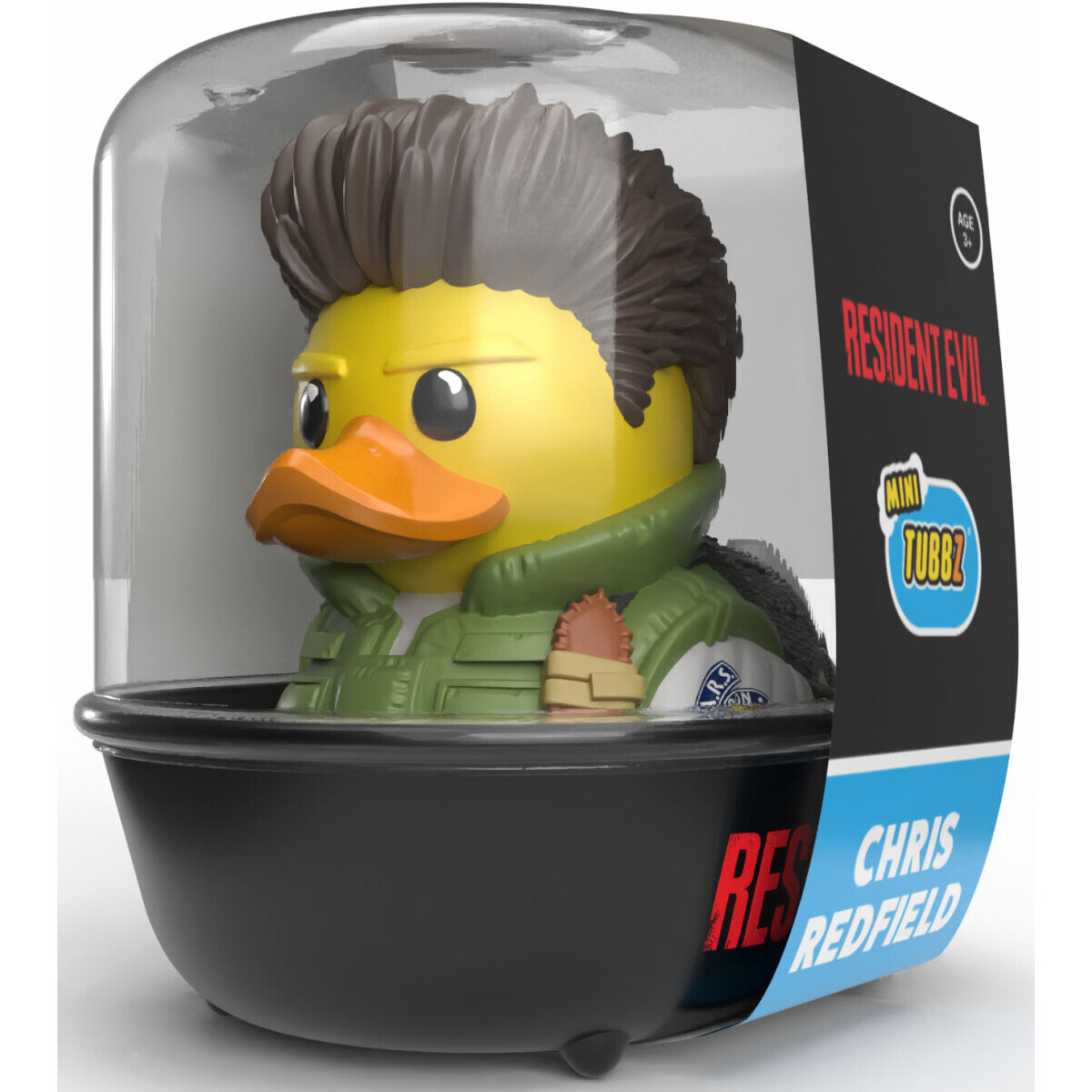 Фигурка-утка Numskull TUBBZ Resident Evil: Chris Redfield (Mini Edition) - NS4874 - фото 7