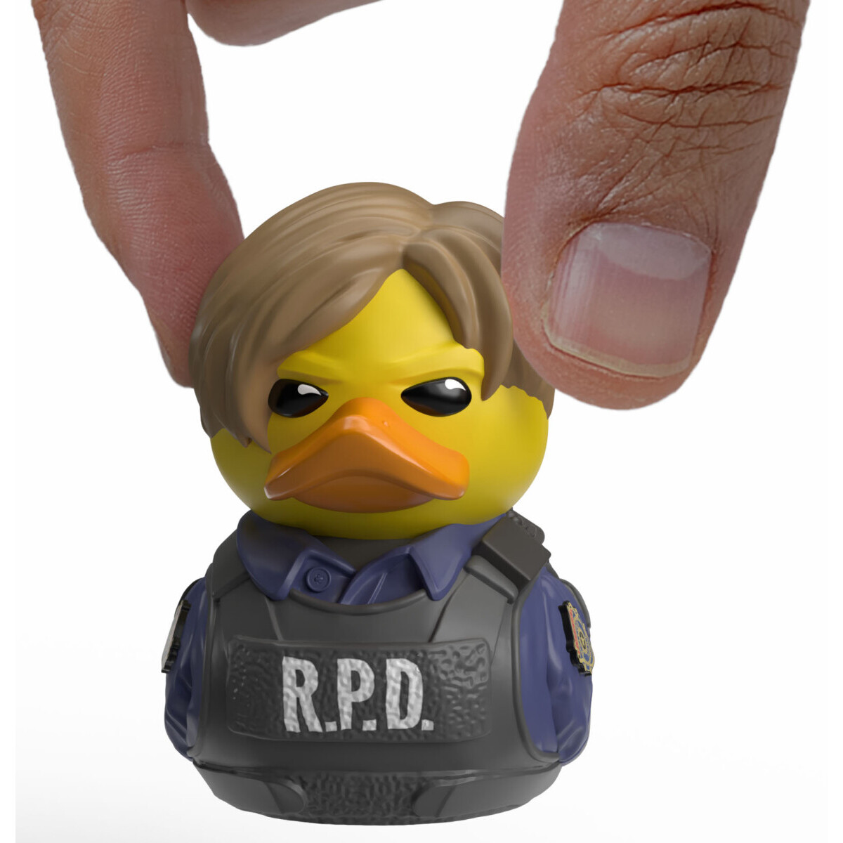 Фигурка-утка Numskull TUBBZ Resident Evil: Leon S Kennedy (Mini Edition) - NS4872 - фото 4