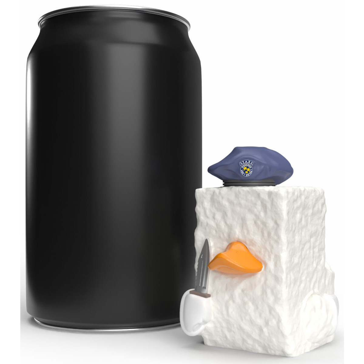 Фигурка-утка Numskull TUBBZ Resident Evil: Tofu (Mini Edition) - NS4875 - фото 5