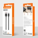 Кабель USB A (M) - microUSB B (M), 1м, Riversong Beta (CM20)
