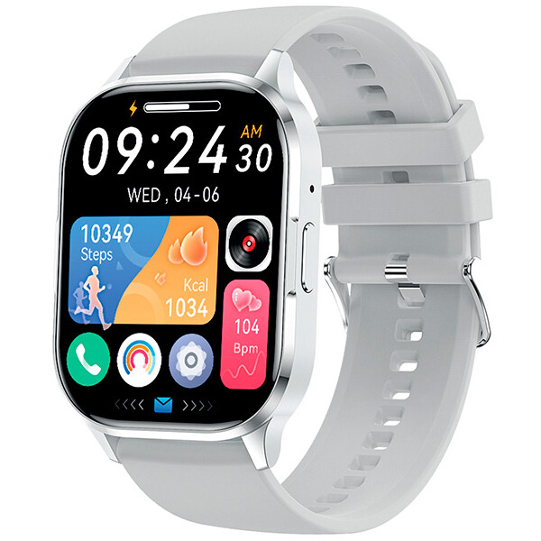 Умные часы Fontel iWatch 10 AMOLED Silver