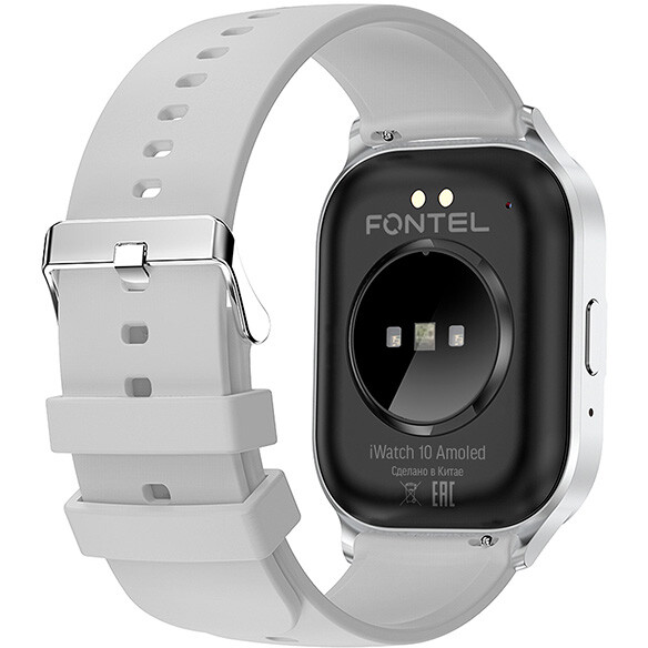 Умные часы Fontel iWatch 10 AMOLED Silver - фото 3