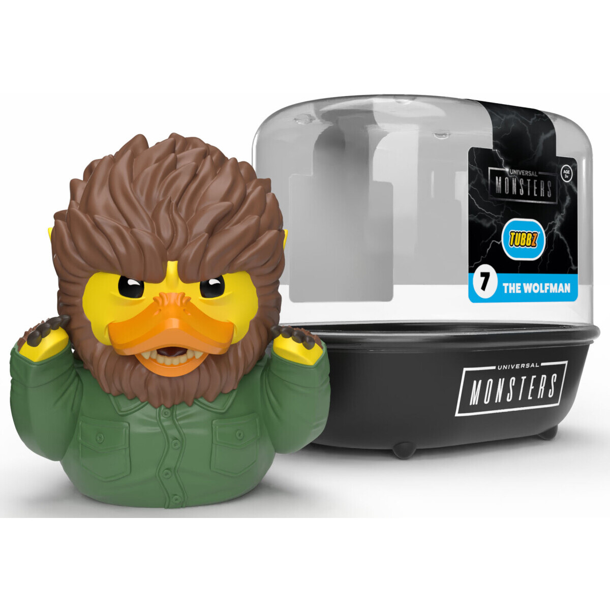 Фигурка-утка Numskull TUBBZ Monsters: Wolfman (First Edition) - NS5474 - фото 6