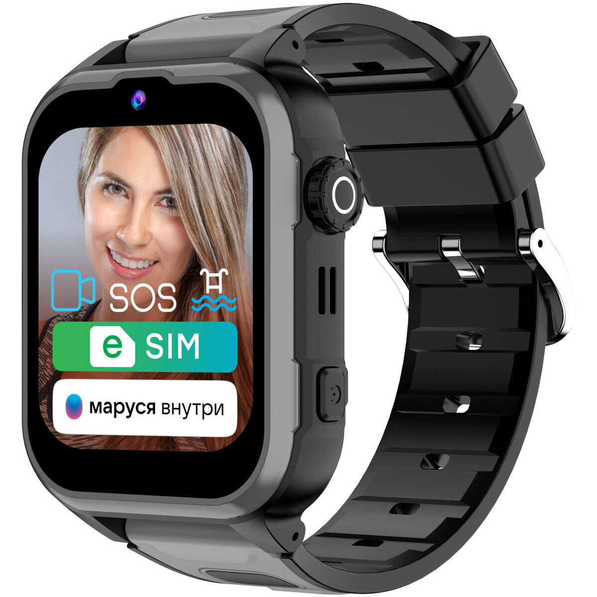 Умные часы Fontel KidsWatch 4G Progress eSim Grey