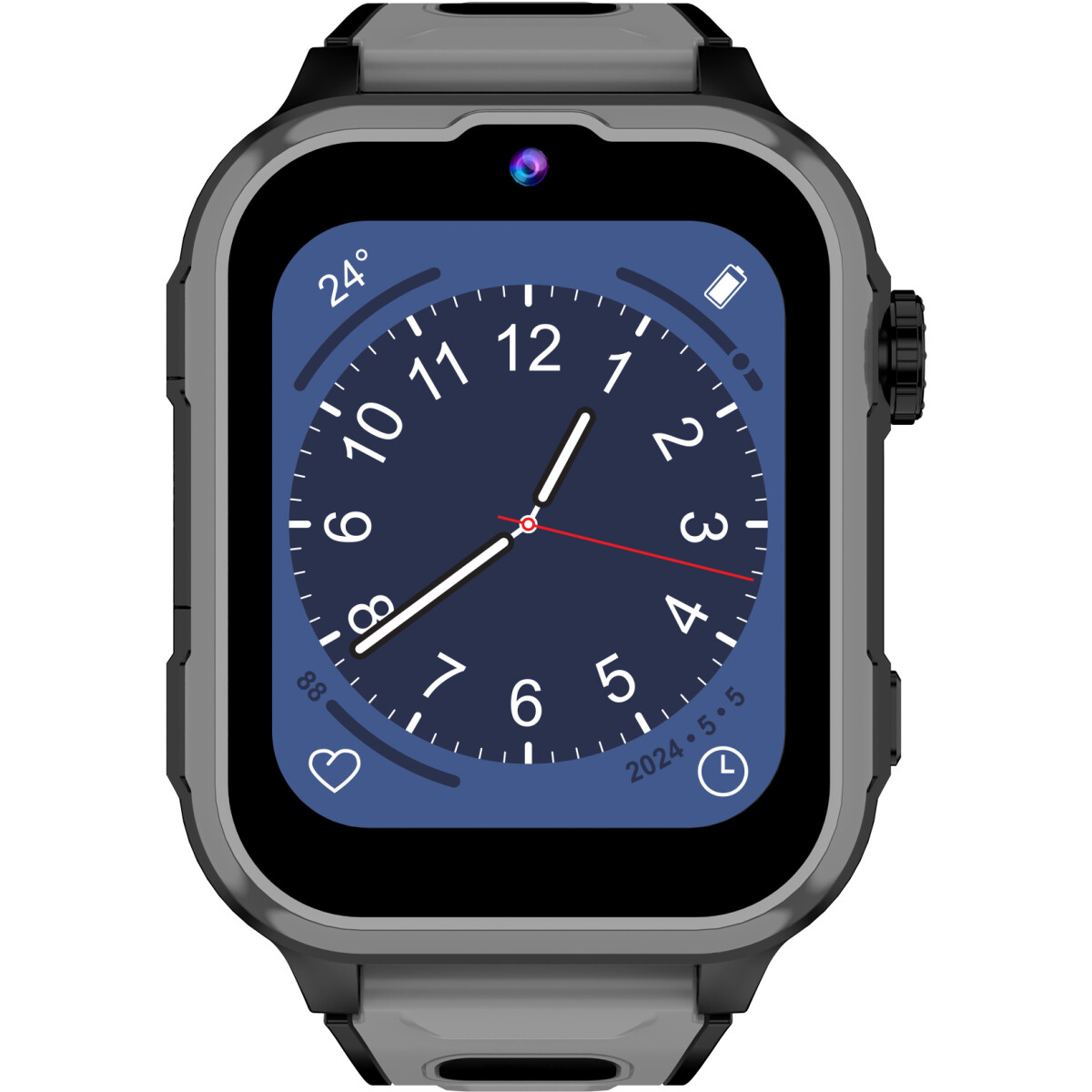 Умные часы Fontel KidsWatch 4G Progress eSim Grey - фото 2