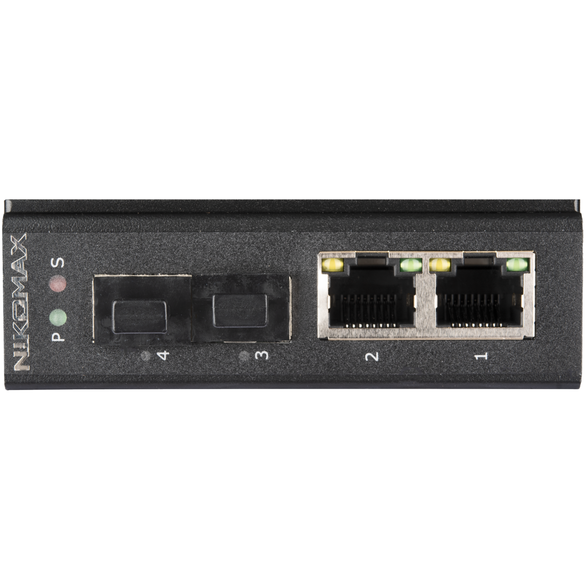 Медиаконвертер NIKOMAX GL-MC-2UTPG-2SFPG-P-I - фото 2