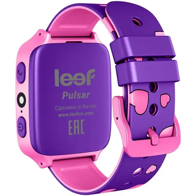 Умные часы Leef Pulsar Pink/Purple - фото 3