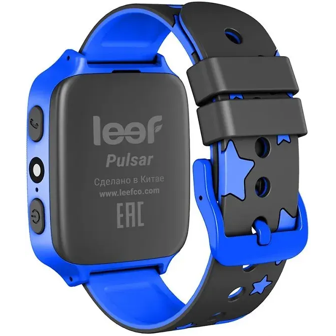 Умные часы Leef Pulsar Black/Blue - фото 3