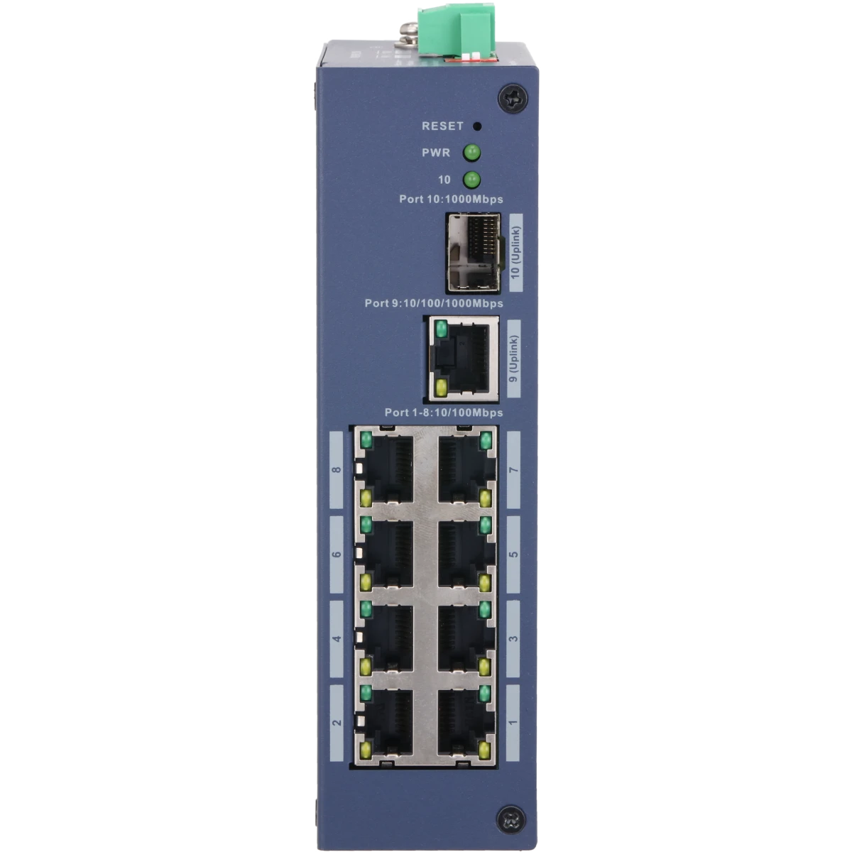 Коммутатор (свитч) Dahua DH-CHS4110-8ET - фото 2