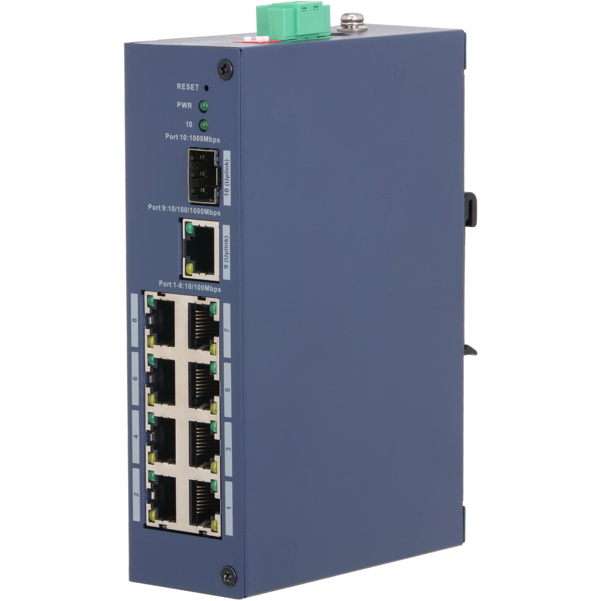 Коммутатор (свитч) Dahua DH-CHS4110-8ET - фото 4