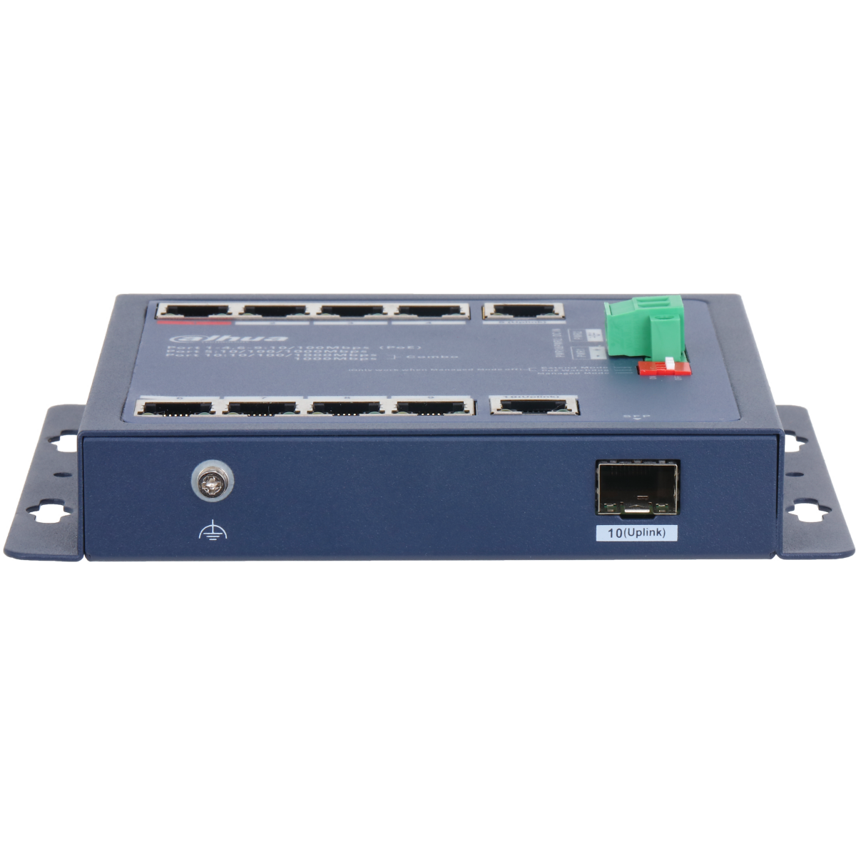 Коммутатор (свитч) Dahua DH-CHS4110-8ET-90-F - фото 3